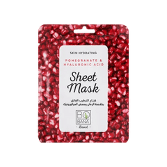 بوبانا قناع الورقي بخلاصة الرمان وحمض الهيالورونيك - 10 قطعة